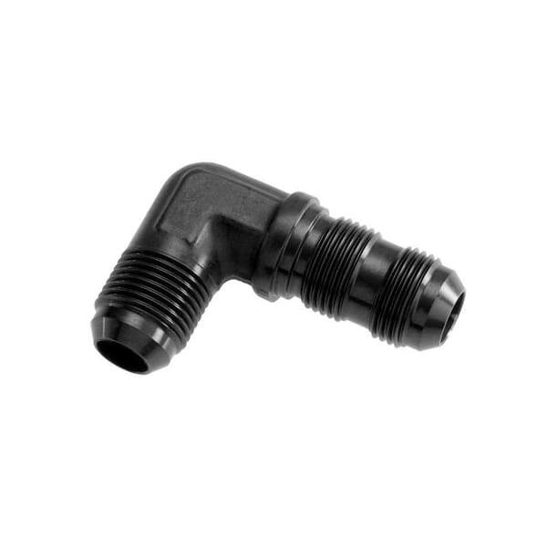 Red Horse Performance -08 90 DEGREE MALE AN/JIC BULKHEAD ADAPTER - BLACK 833-08-2 - main